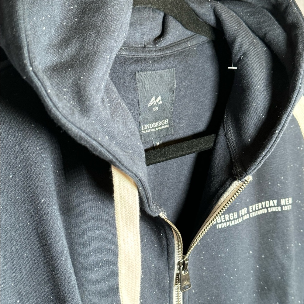 Lindbergh Hoodie Blue, Medium